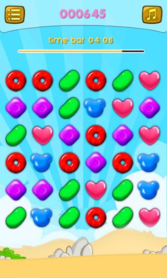 Candy burst - Android game screenshots.