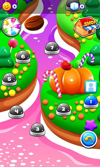 Candy busters - Android game screenshots.