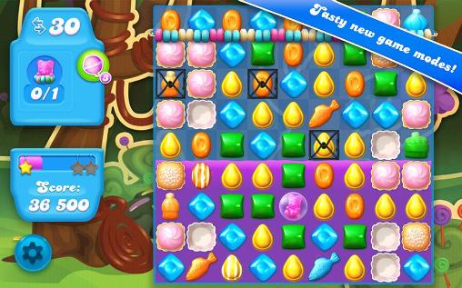 Candy crush: Soda saga - Android game screenshots.