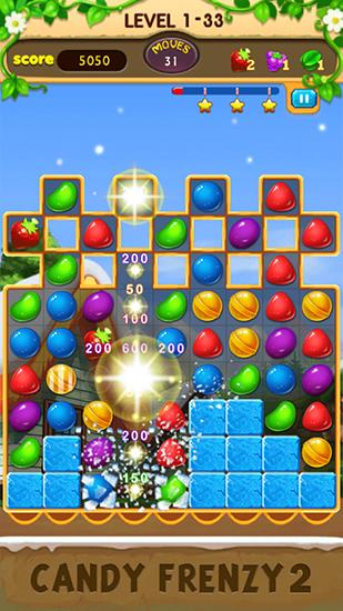 Candy frenzy 2 - Android game screenshots.