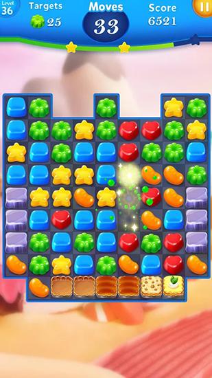 Candy gummy - Android game screenshots.