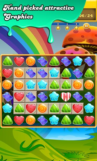 Candy legend - Android game screenshots.