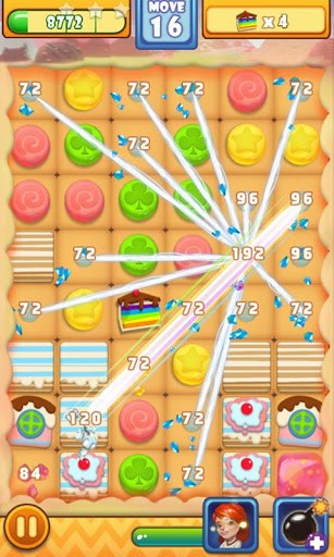 Candy pop - Android game screenshots.
