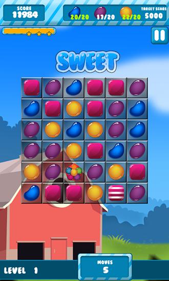 Candy sugar: Heroes - Android game screenshots.