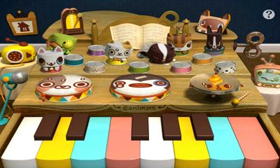 Canimals KeyboDrums - Android game screenshots.