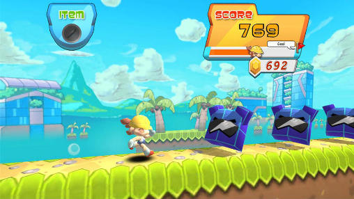 Cap runner - Android game screenshots.