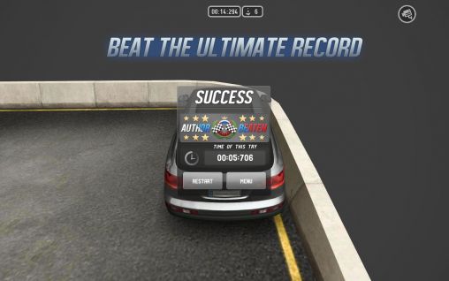 Car drive AT: Super parkour - Android game screenshots.