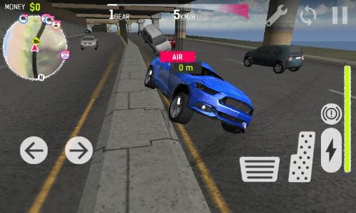 Car driving: Racing simulator - Android game screenshots.