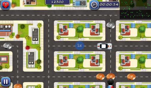 Car race: Police chase. Escape mania - Android game screenshots.