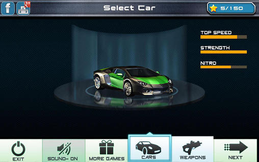Car racing: Drift death race - Android game screenshots.
