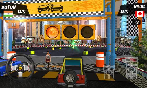 Car racing stunts 3D - Android game screenshots.