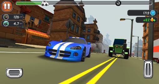 Car toon town - Android game screenshots.