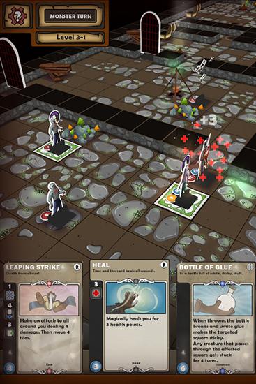 Card dungeon - Android game screenshots.