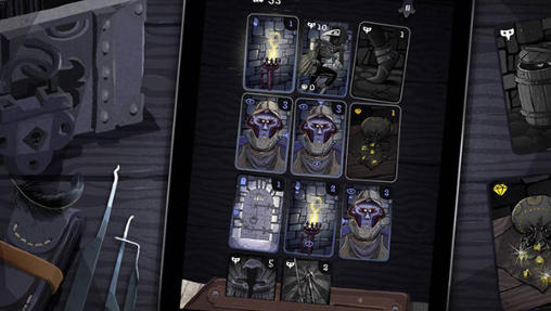Card thief - Android game screenshots.