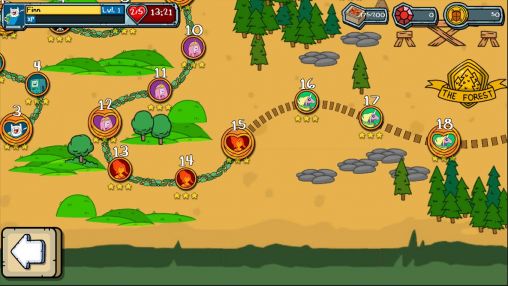 Card wars: Adventure time v1.11.0 - Android game screenshots.