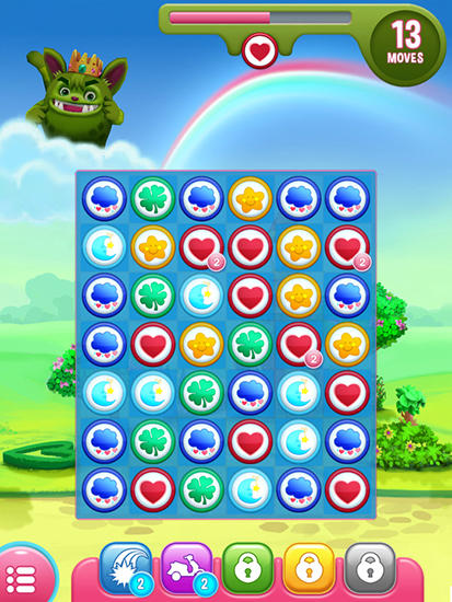 Care bears: Belly match - Android game screenshots.