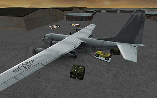 Cargo airplane simulator 2017 - Android game screenshots.