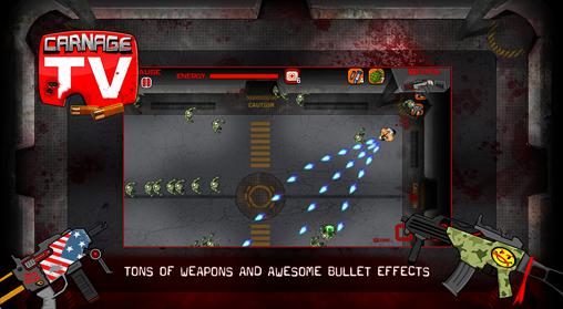Carnage TV - Android game screenshots.
