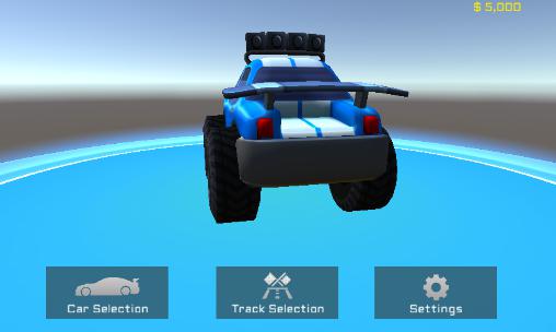 Cartoon racing car games - Android game screenshots.