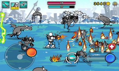 Cartoon Wars: Gunner+ - Android game screenshots.