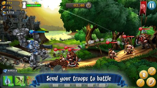 Castle storm: Free to siege - Android game screenshots.
