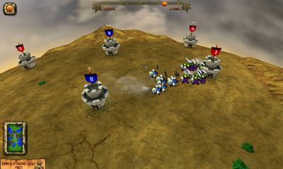 Gameplay of the Castle Warriors for Android phone or tablet.