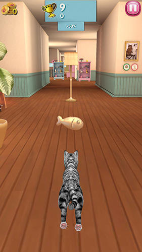 Cat run - Android game screenshots.