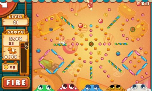 Catch the candies - Android game screenshots.