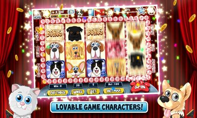 Cats vs Dogs Slots - Android game screenshots.