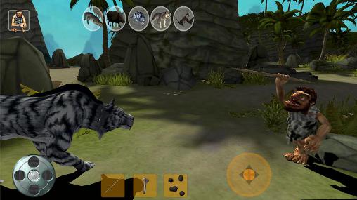 Caveman hunter - Android game screenshots.