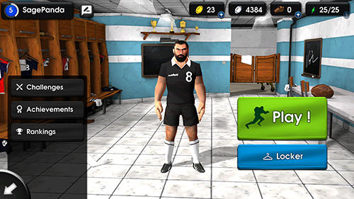 Chabal run: The impact player - Android game screenshots.