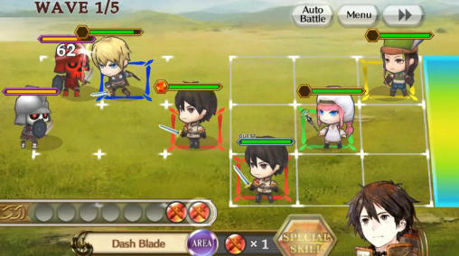 Chain chronicle RPG - Android game screenshots.