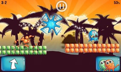Gameplay of the Chameleon Dash for Android phone or tablet.
