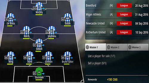 Championship manager 17 - Android game screenshots.