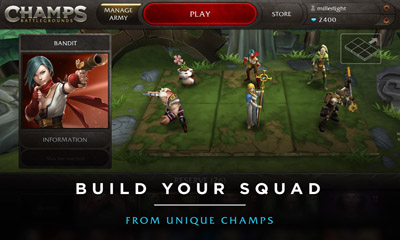 Champs: Battlegrounds - Android game screenshots.