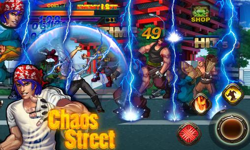 Chaos street: Avenger fighting - Android game screenshots.