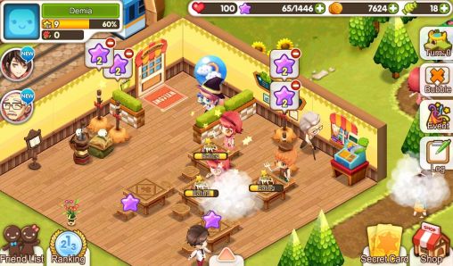 Chef de bubble - Android game screenshots.