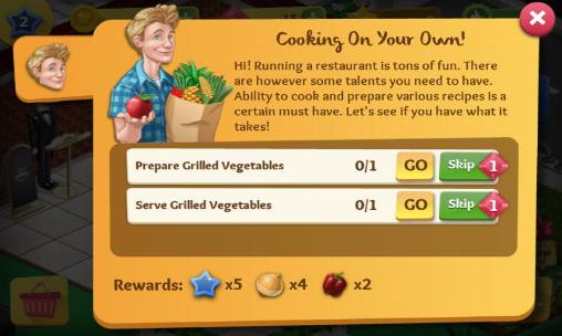 Chef town: Cook, farm and expand - Android game screenshots.