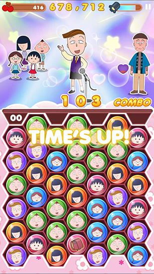 Chibi Maruko-chan: Dream stage - Android game screenshots.
