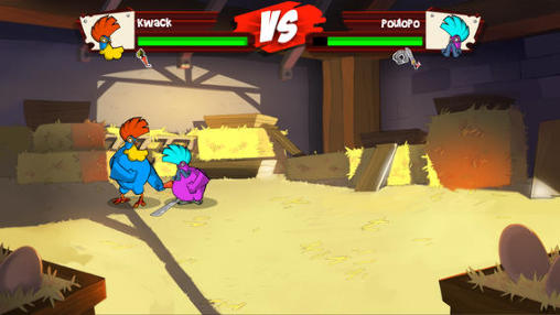Gameplay of the Chicken fighters for Android phone or tablet.