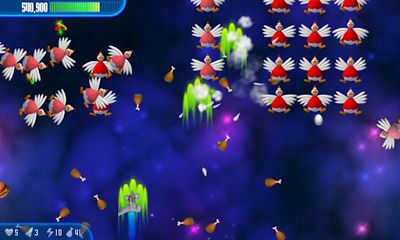 Chicken Invaders 3 - Android game screenshots.
