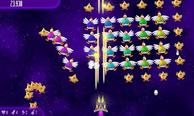 Chicken Invaders 4 - Android game screenshots.