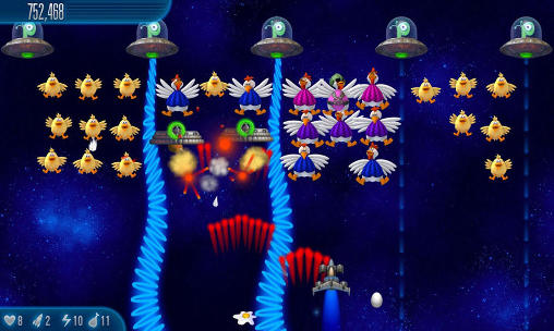 Chicken invaders 5 - Android game screenshots.