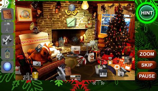 Christmas: Hidden objects - Android game screenshots.
