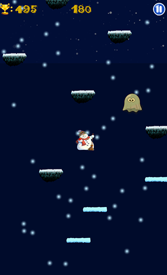 Christmas: Run Santa run - Android game screenshots.