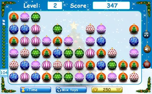 Christmas tree toys - Android game screenshots.