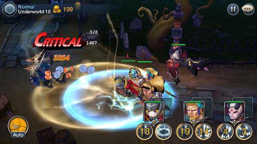 Chrono saga - Android game screenshots.
