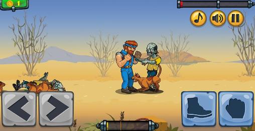 Chuck vs zombies - Android game screenshots.
