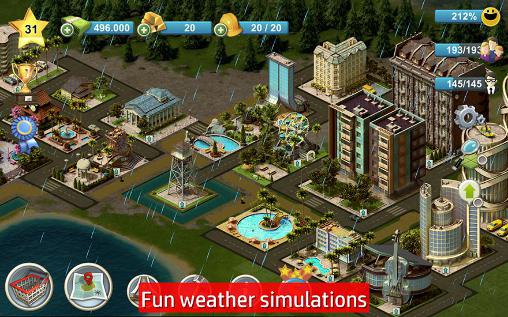 City island 4: Sim town tycoon - Android game screenshots.
