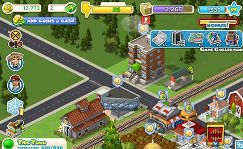 Cityville - Android game screenshots.